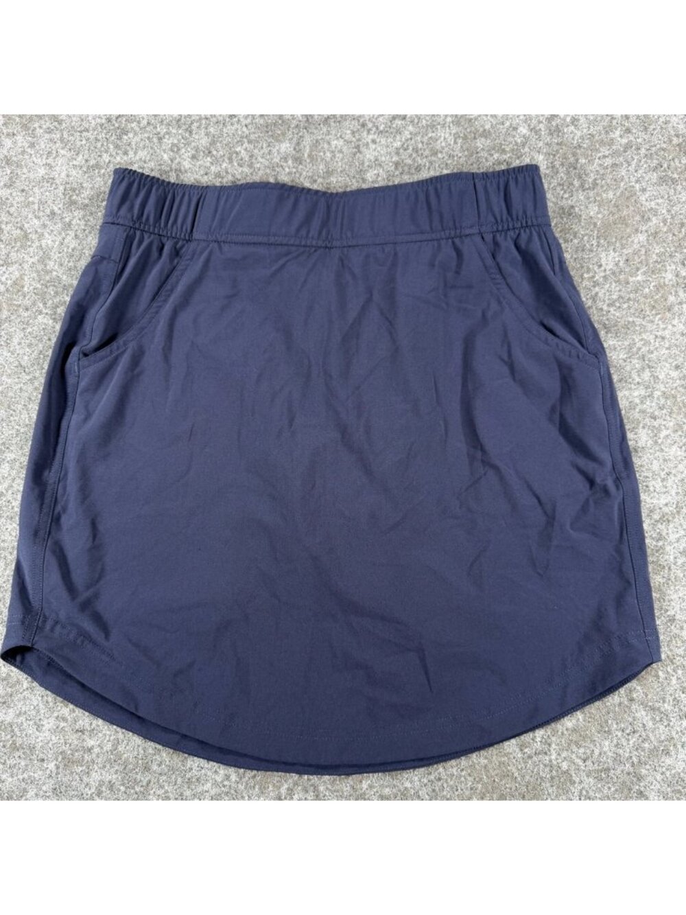 Eddie Bauer Athletic Skort Womens XS Blue Outdoor Tennis Golf‎ Tulip Hem Pull-On